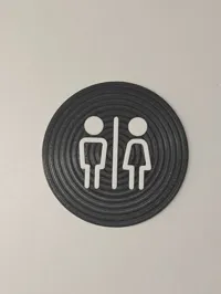 Pictogramme toilettes — photo 3
