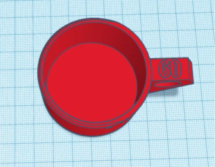 Measuring cup / measuring scoop / Messbecher