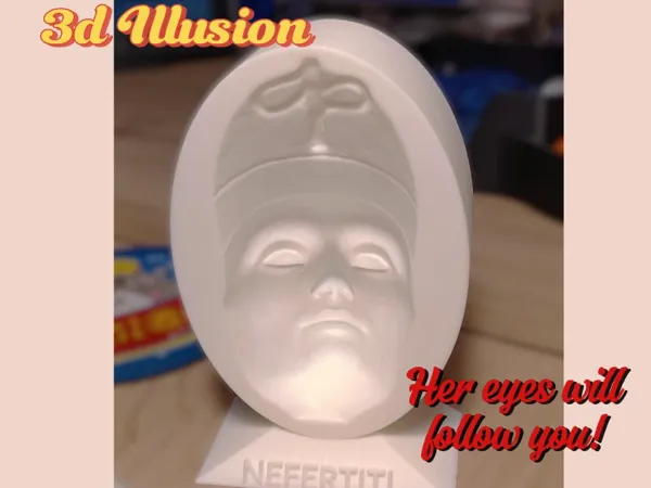 Masque illusion Néfertiti