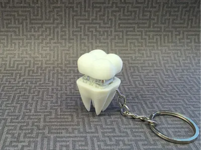 Tooth Clicker Keychain