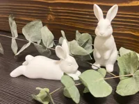 Lapins de Pâques (debout et couché) — photo 1