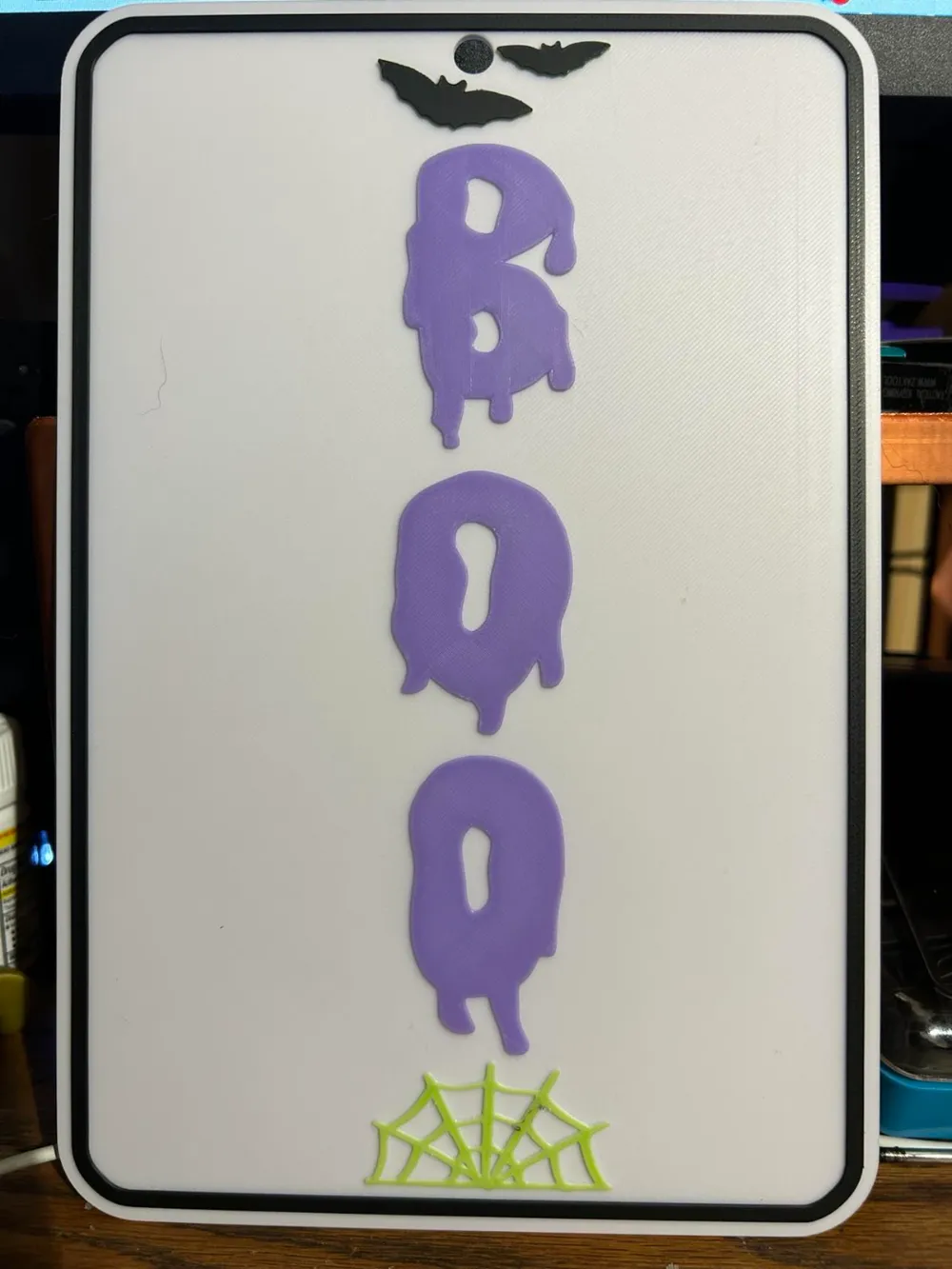 halloween boo sign by c.c.c. - MakerWorld