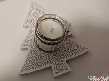 Accesorio de iluminación decorativa: Christmas Tree Candle Holder Mini Jars (HÖKGÖK) — vista de referencia 5