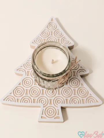 Accesorio de iluminación decorativa: Christmas Tree Candle Holder Mini Jars (HÖKGÖK) — vista de referencia 2