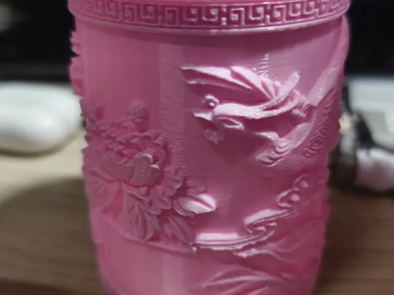 中国风笔筒-凤凰来仪