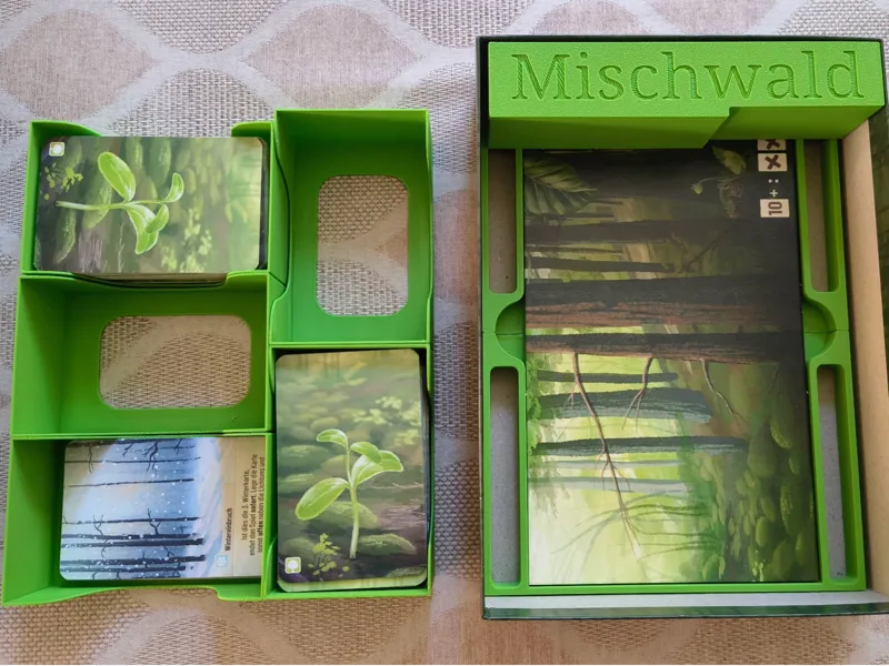 Mischwald / Forest shuffle insert for A1 Mini