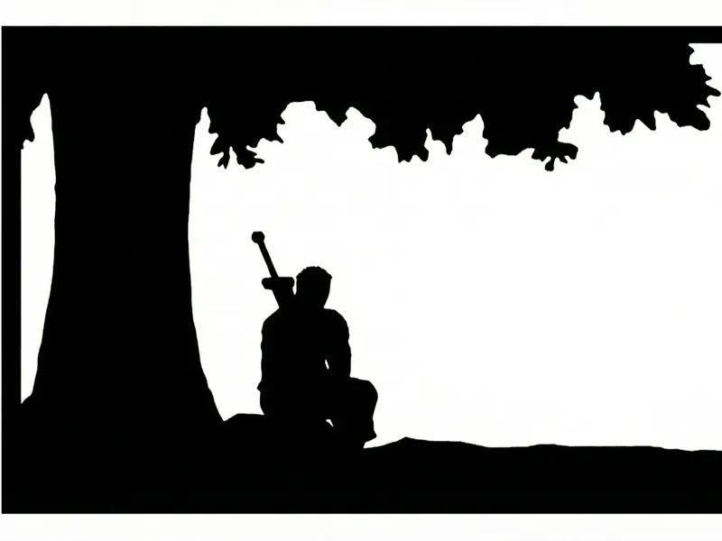 Guts Berserk Silhouette table decoration