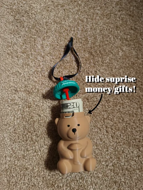 STARBUCKs Bearista Ornament/Keychain w/SecretStash view 4