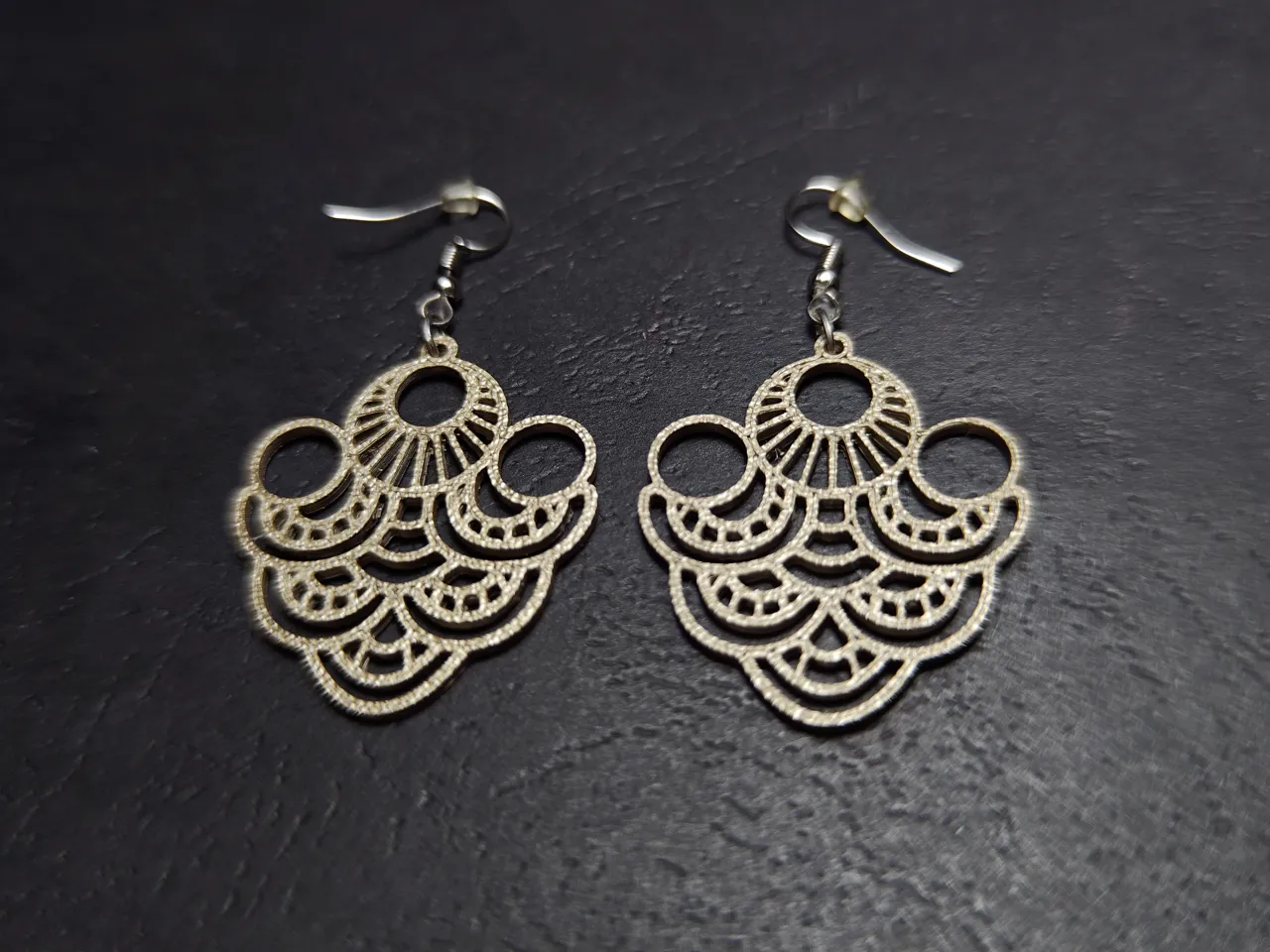 Radiant Arc Earrings view 2