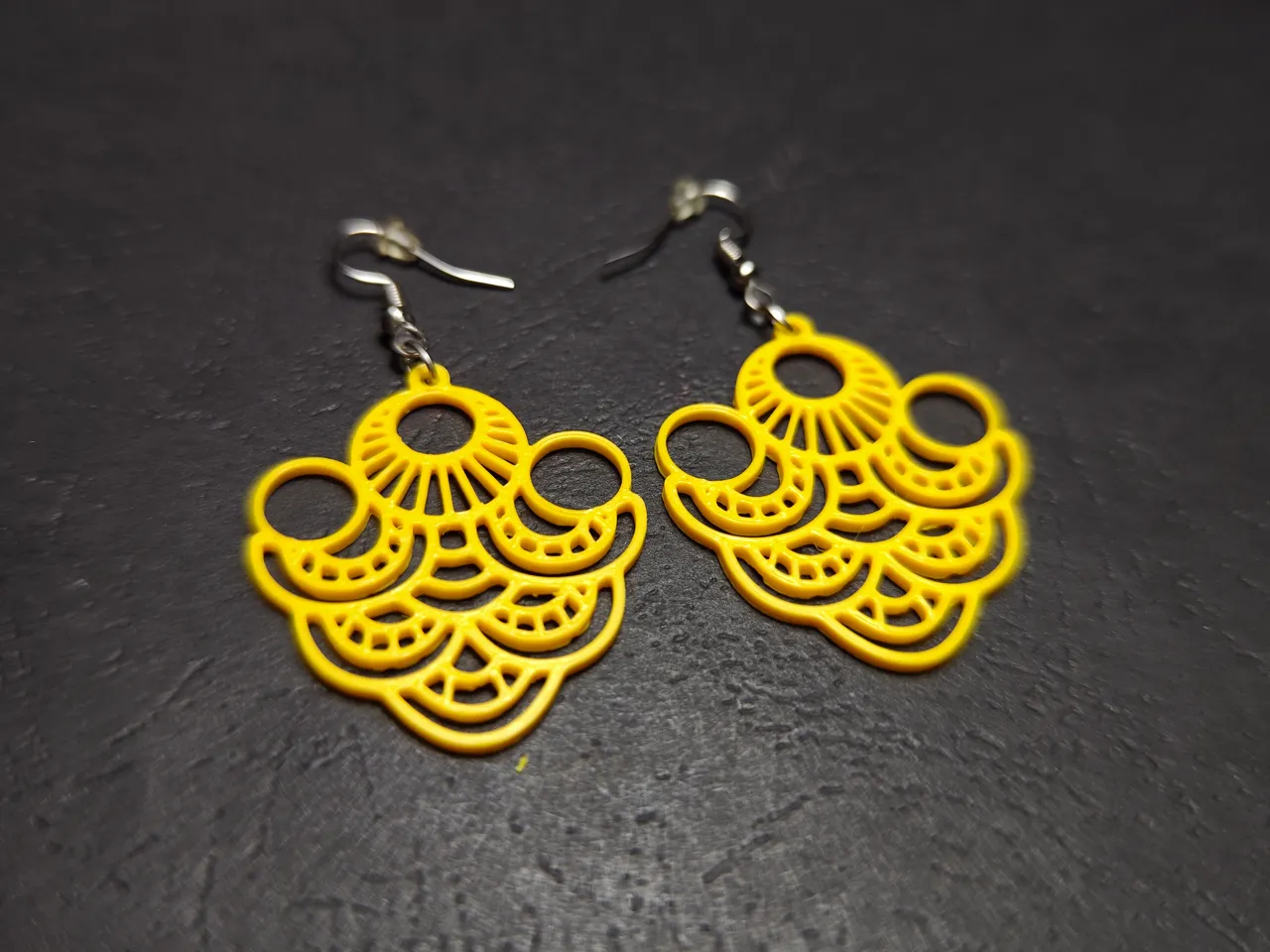 Radiant Arc Earrings view 3