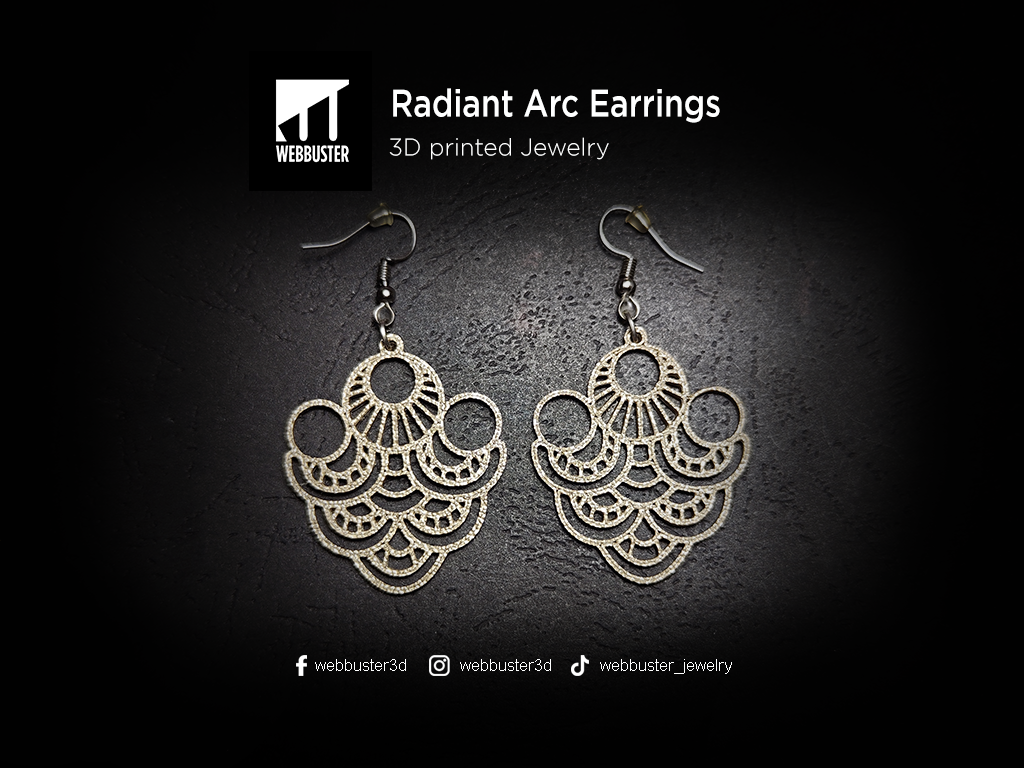 Radiant Arc Earrings