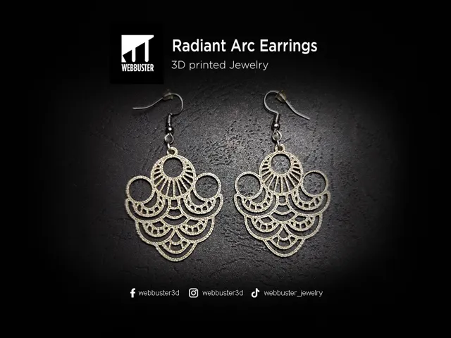 Radiant Arc Earrings