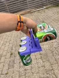 Foldable 6 Pack of Beers/soda Cans