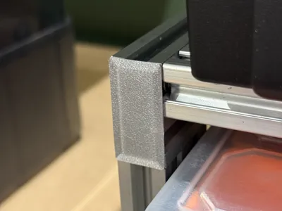 2040 Aluminum Extrusion Stubby End Cap