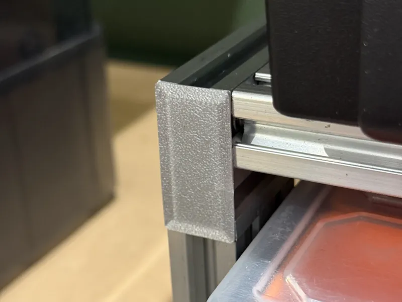 2040 Aluminum Extrusion Stubby End Cap