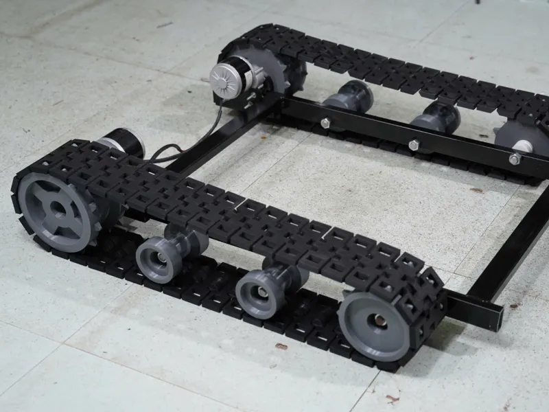 DIY Mini Tank 266 Hours 3D Printed Tracks & Gears