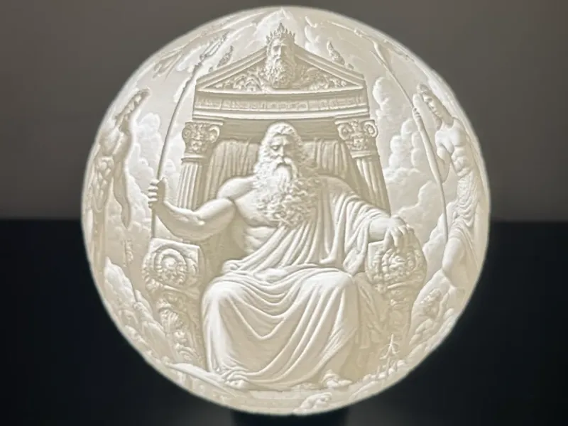 Poseidon's Throne Lamp for LED Lamp 001 Kit