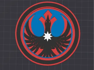 Rebel Loon Coaster