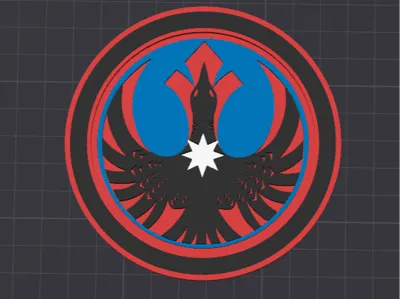 Rebel Loon Coaster