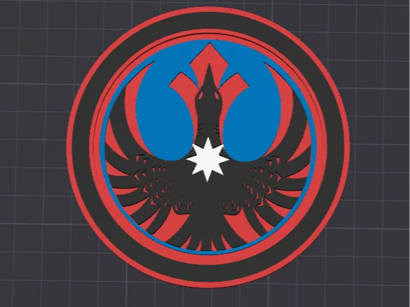 Rebel Loon Coaster