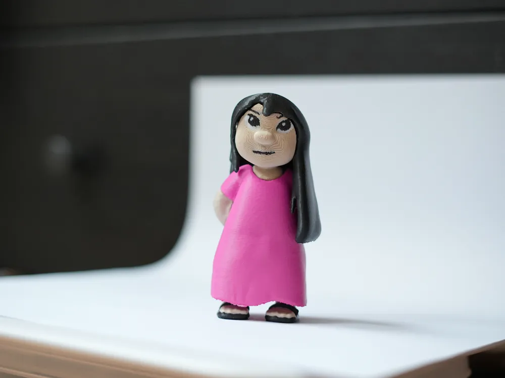 Cute Lilo (Lilo & Stitch) - Free 3D Print Model - MakerWorld