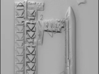 starship flight 11 sculpture