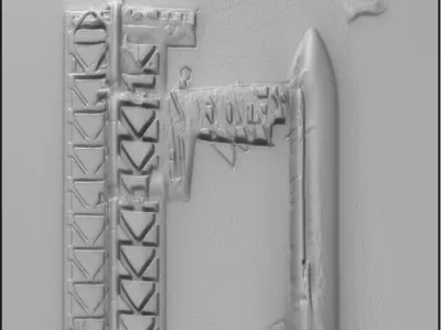 starship flight 11 sculpture