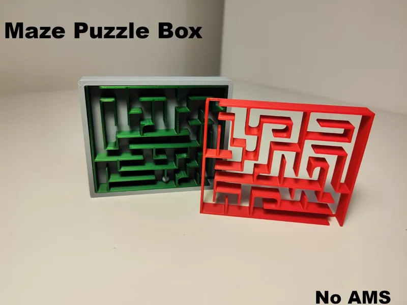 Maze Puzzle Box