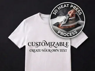 Your own text - T-shirt Print_Font_1