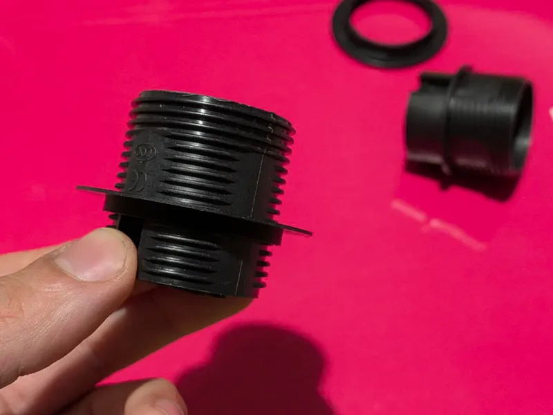 Slim E27 Lock Ring for Ceiling Lamp Holders