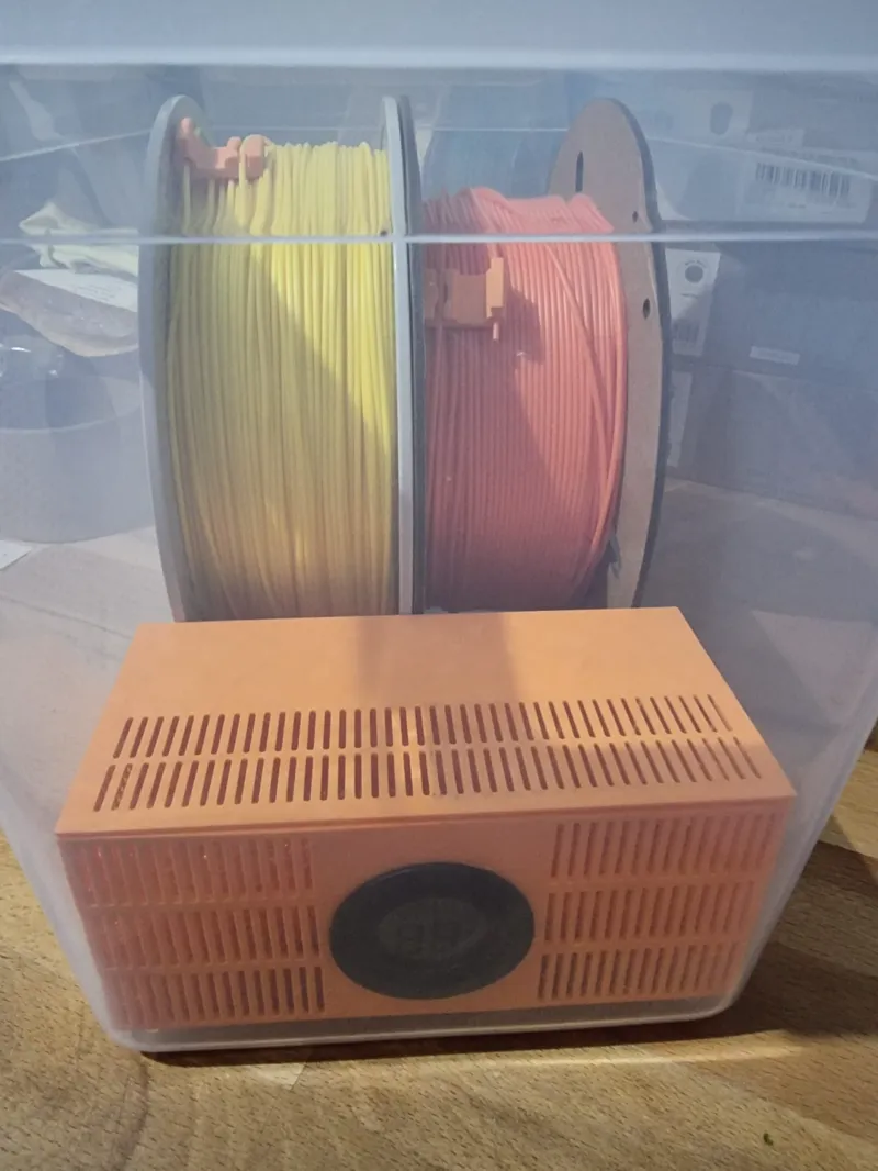Spool Holder Drybox IKEA 365 10.6L Box with Hygrometer