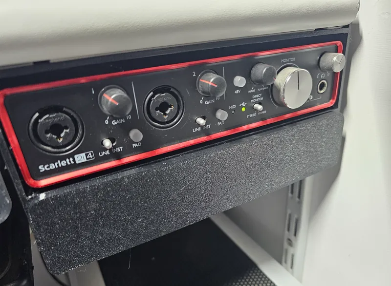 Under Desk Focusrite Scarlett Holder + Drawer