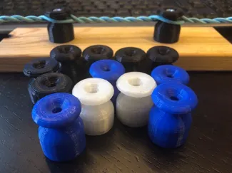 Porcelain Ceramic twisted wire wall insulator