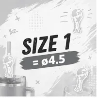 Größe 1=ø4,5mm -- 0.16mm layer, 2 walls, 15% infill