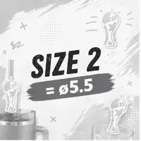 Größe 2=ø5,5mm -- 0.16mm layer, 2 walls, 15% infill