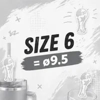 Größe 6=ø9,5mm -- 0.16mm layer, 2 walls, 15% infill
