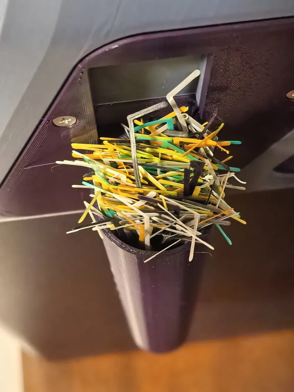 Purge Line Storage Slot BLV-AMS Riser Add-on - Free 3D Print Model ...