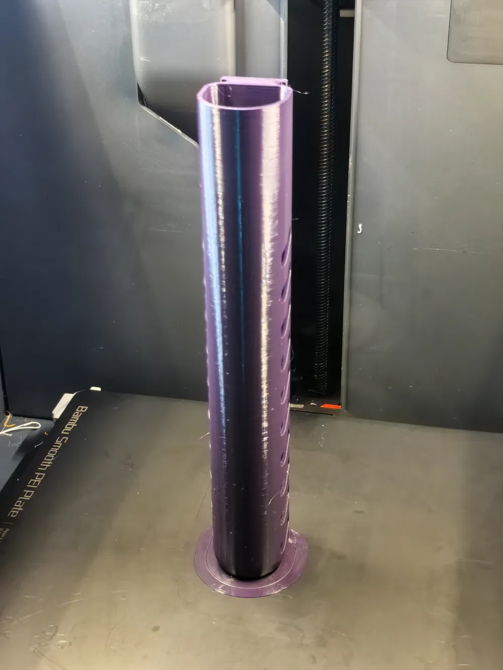 Purge Line Storage Slot BLV-AMS Riser Add-on - Free 3D Print Model ...