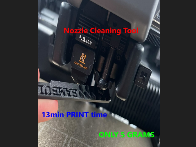 Nozzle Scraper: Fix "AI Clumping" Errors & Clean