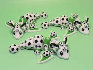 Soccer Dragon Flexi Fidget Toy