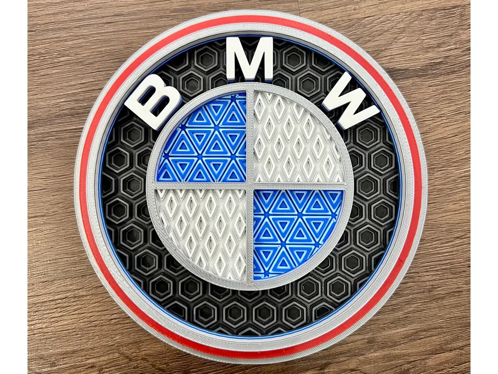 BMW Dimensional Mosaic by Richie Rich Richie Rich MakerWorld: Download ...