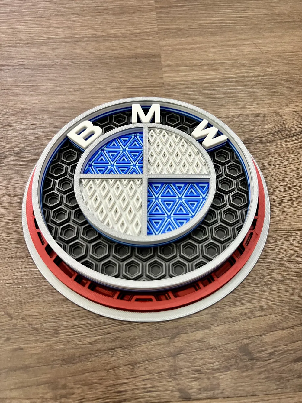 BMW Dimensional Mosaic by Richie Rich Richie Rich MakerWorld: Download ...
