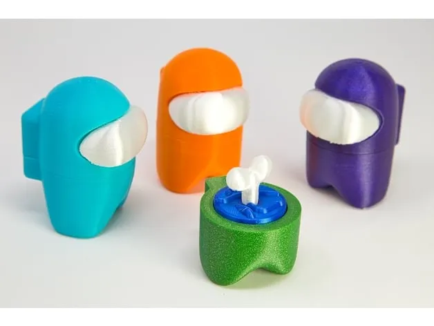 Among Us fused figure for multi colour