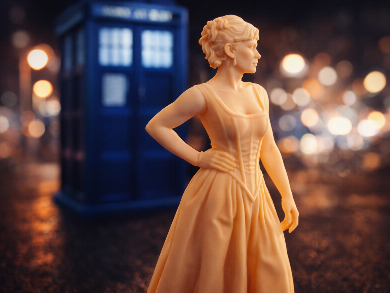 Grace Holloway (Daphne Ashbrook) Figur -1:10 Scale