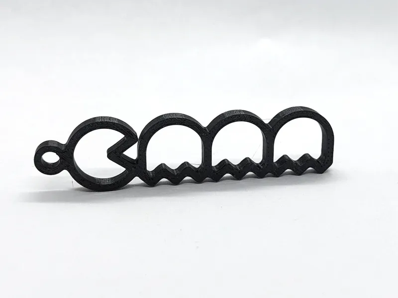 Audi keychain Pac-Man style