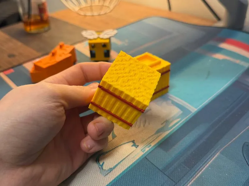 Minecraft inspired: Hay ( Wheat ) NOAMS & AMS