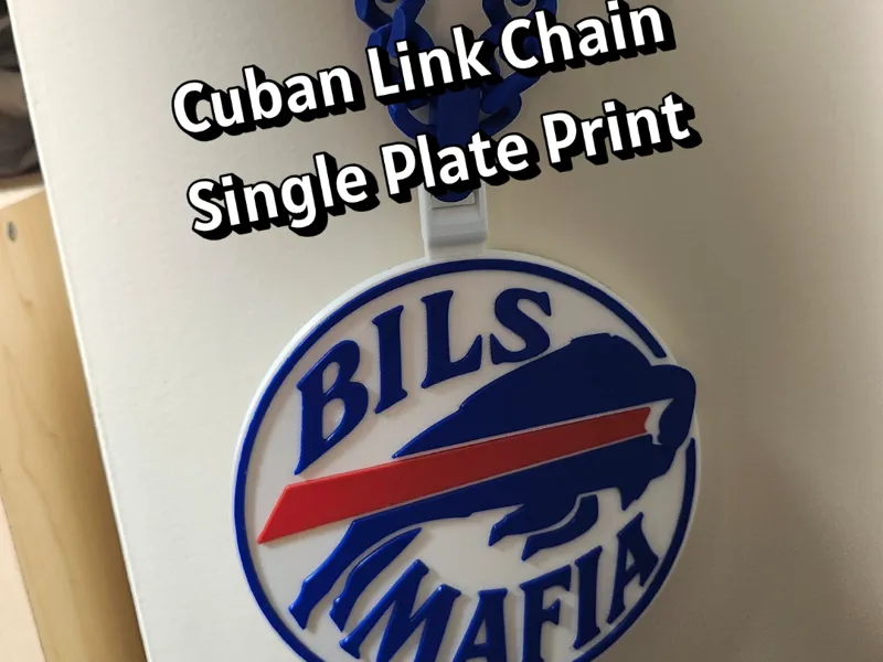 UPDATED SPELLING ERROR Bills Mafia Team Chain