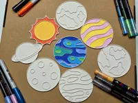 Coffret coloriage du système solaire — photo 2
