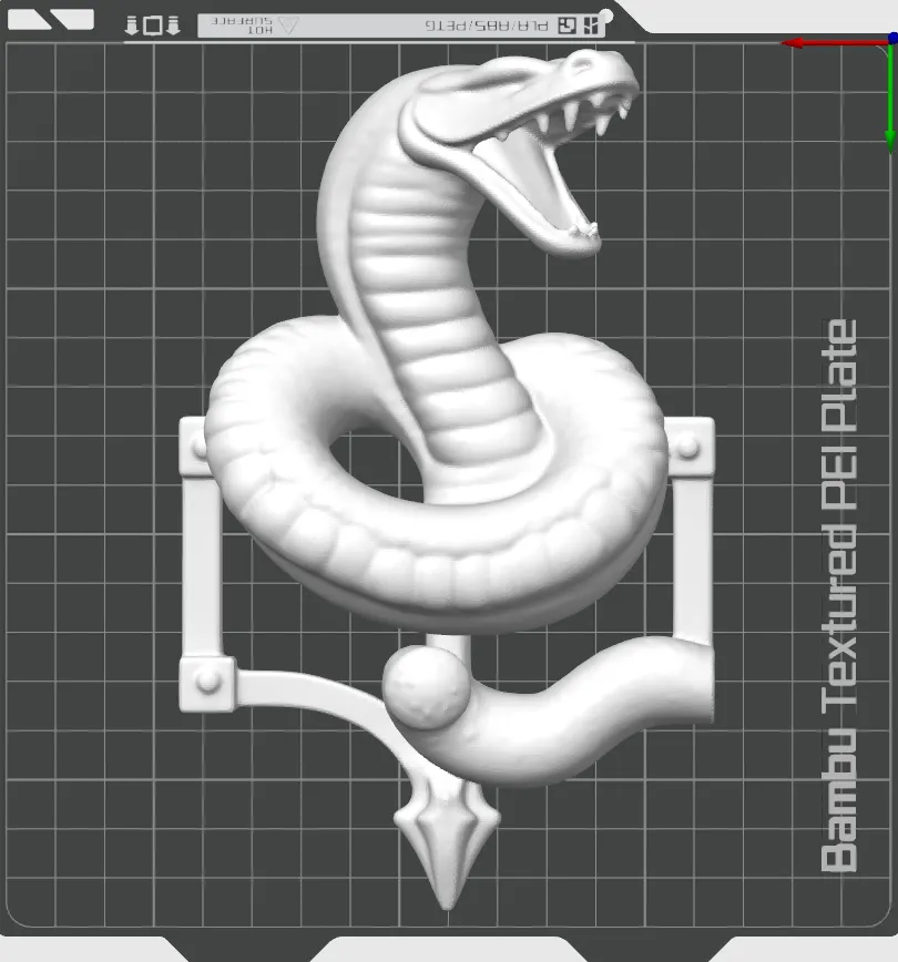 Snake Wall Art by Epic3Ds - MakerWorld