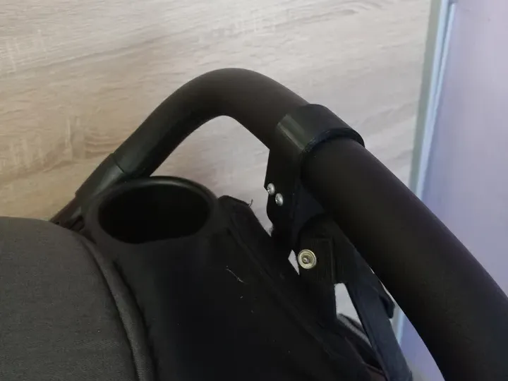 Stroller bag hanger